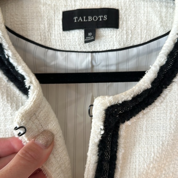 Talbots Tweed Jacket Size 10 - Picture 8 of 8